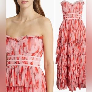 Hutch Monaco strapless dress